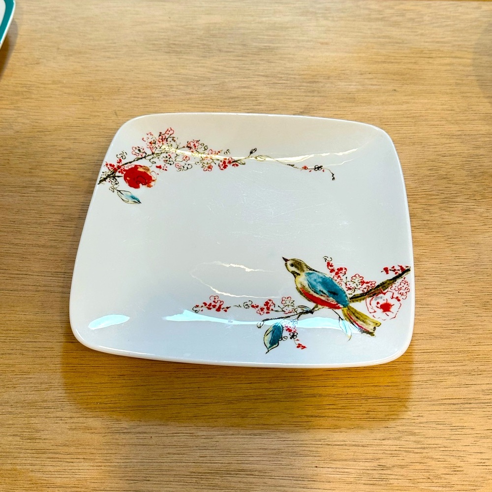 Lenox Chirp plate. Set of 7